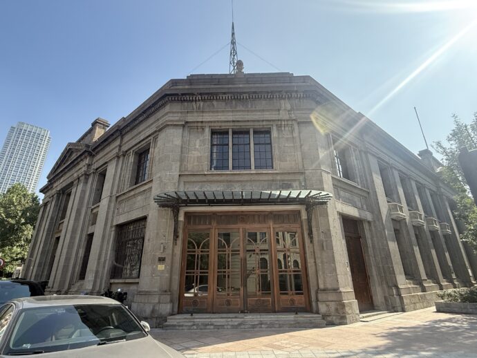 解放北路の建物