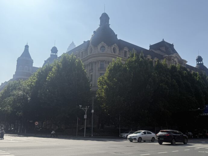 解放北路の建物