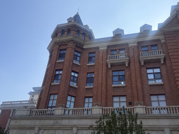 解放北路の建物