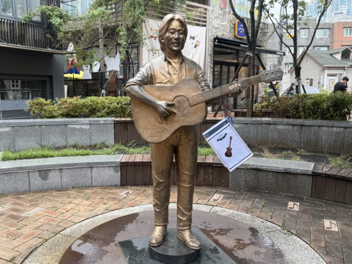 キムグァンソクの銅像