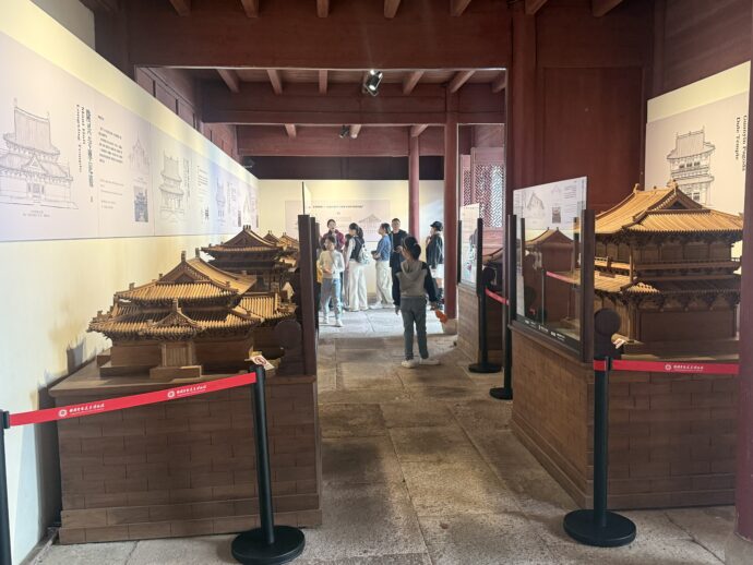 云居楼のなかの博物館