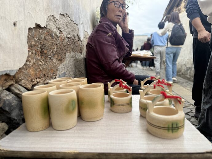 竹製グッズ販売