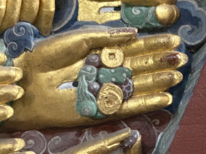 千手觀音像の手