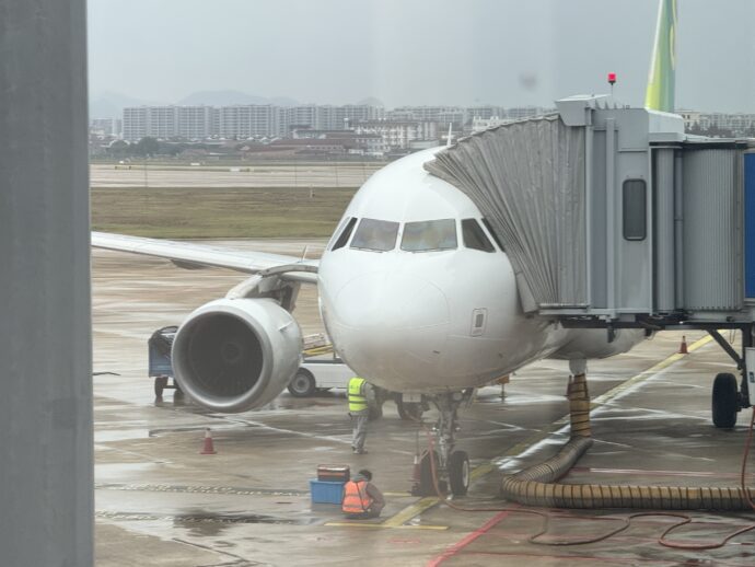 春秋航空の機体