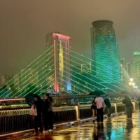 寧波老外滩の夜景