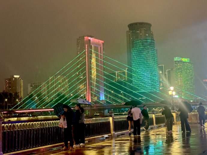 寧波老外滩の夜景