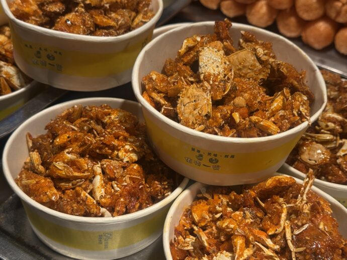 カニを揚げたやつ