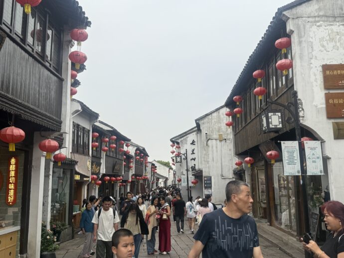 山塘街メインストリート