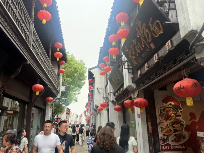 山塘街メインストリート