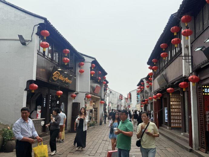 山塘街メインストリート