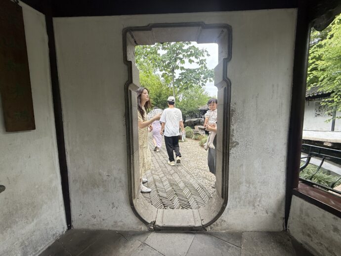 変わった入り口