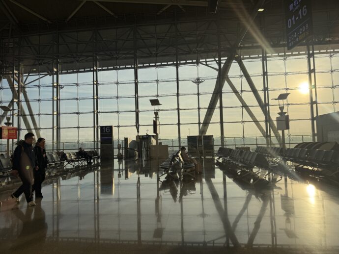 済南遥墻国際空港制限エリア