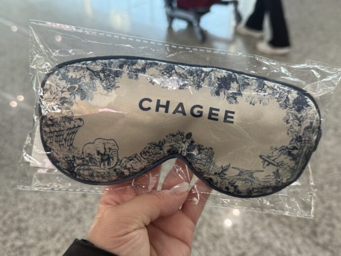 CHAGEEのアイマスク