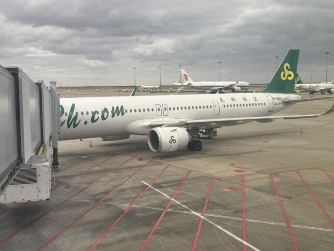 春秋航空の機体