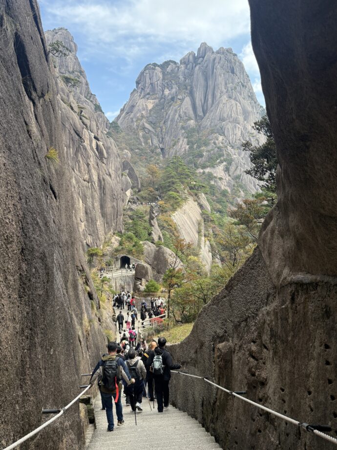 黄山ハイキングコース