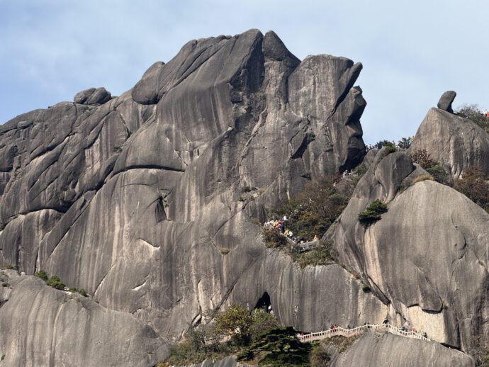 黄山の奇石