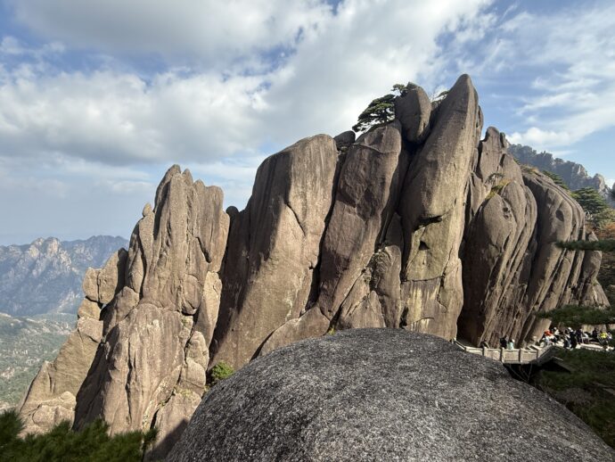 黄山の奇石