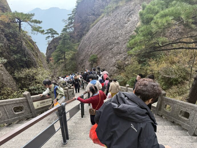 ケーブルウェイへの道