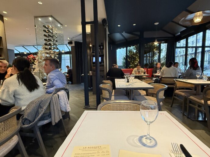Le Bosquetの店内