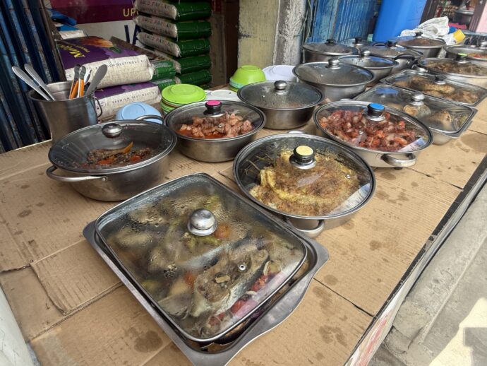 テイクアウトの店