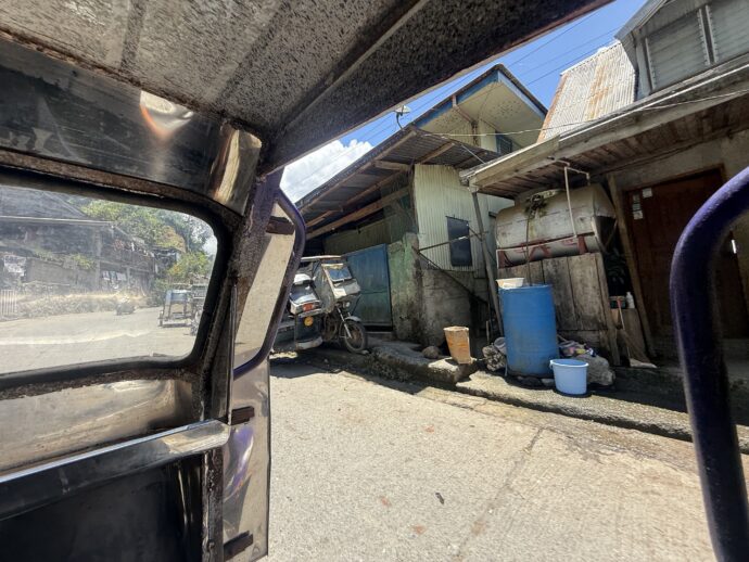 トライシクルからの眺め