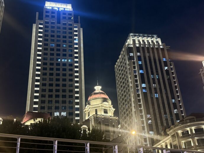 天津のライトアップ