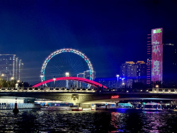 天津のライトアップ