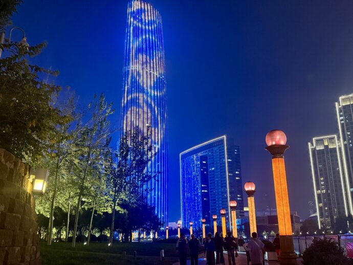 天津のライトアップ