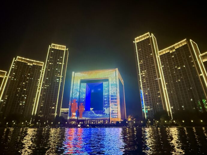 天津のライトアップ