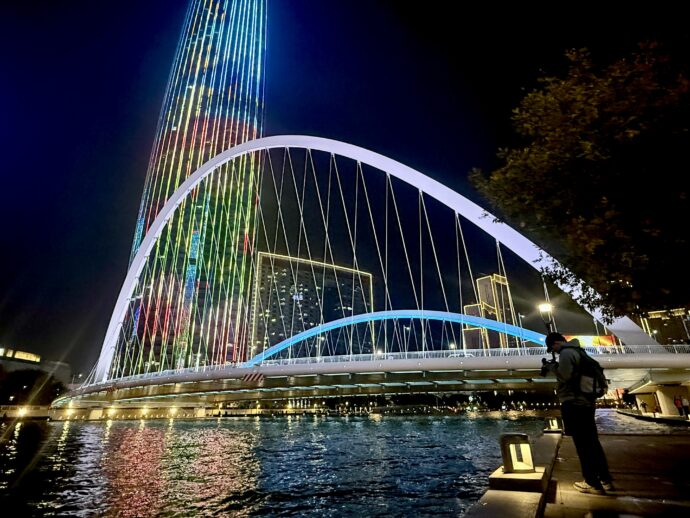 天津のライトアップ