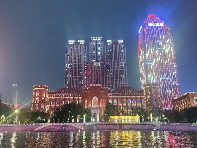 天津のライトアップ