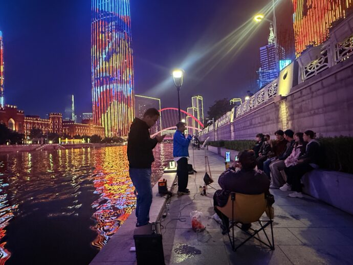 天津のライトアップ