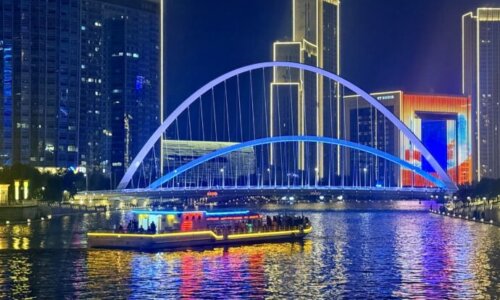 天津のライトアップ