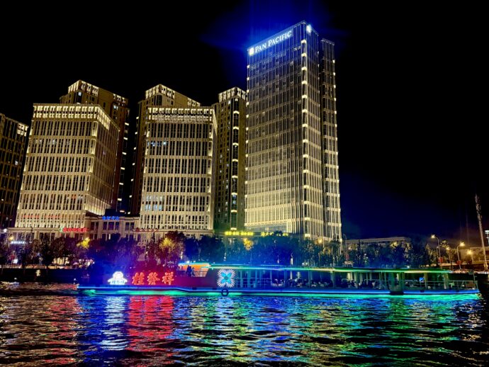 天津のライトアップ