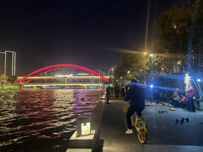 天津のライトアップ