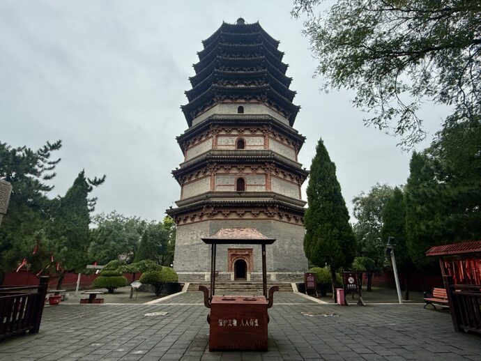 石家荘天寧寺の塔