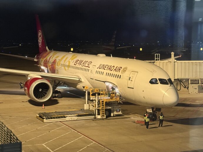 吉祥航空の機体