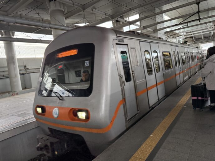 ギリシャの電車