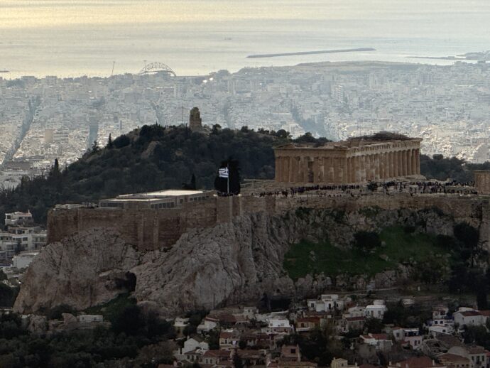 リカヴィトスの丘からの眺め