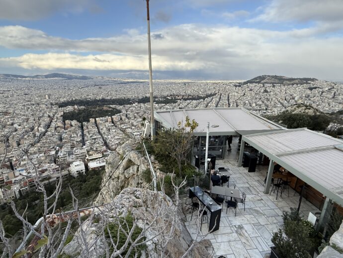 休業中のレストラン