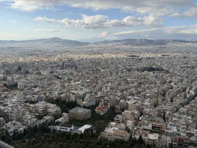 アテネの街