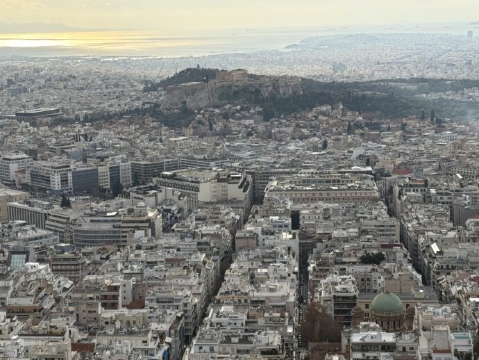 アテネの街