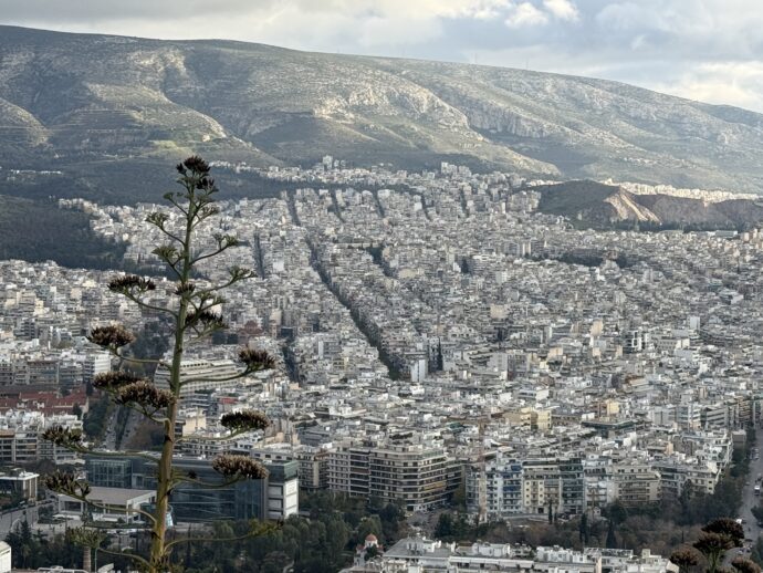アテネの街