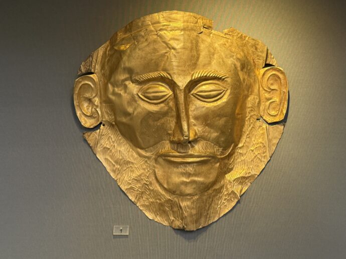 アガメムノンの黄金のマスク