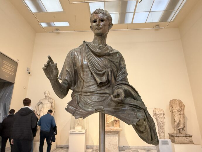 皇帝アウグストゥスの胸像