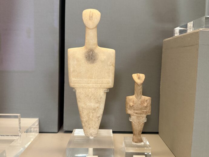 初期のキクラデスの置物