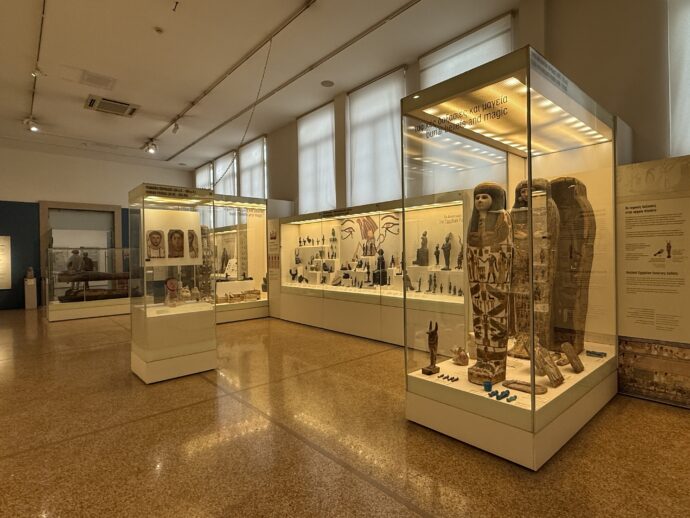 古代エジプト美術の展示室