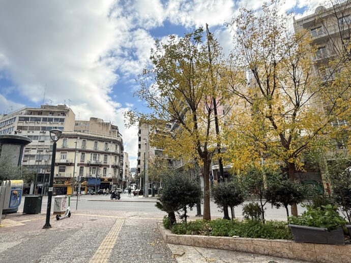 アテネの大通り