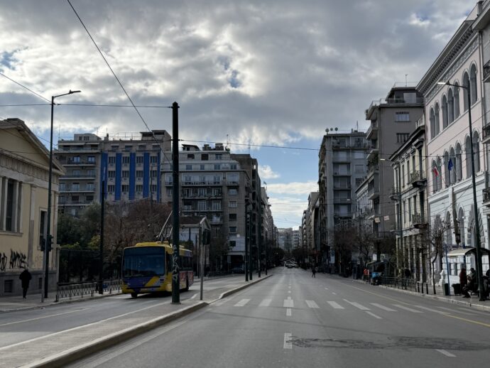 アテネの交差点