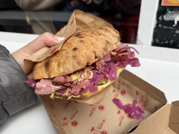 パストラミサンドイッチ